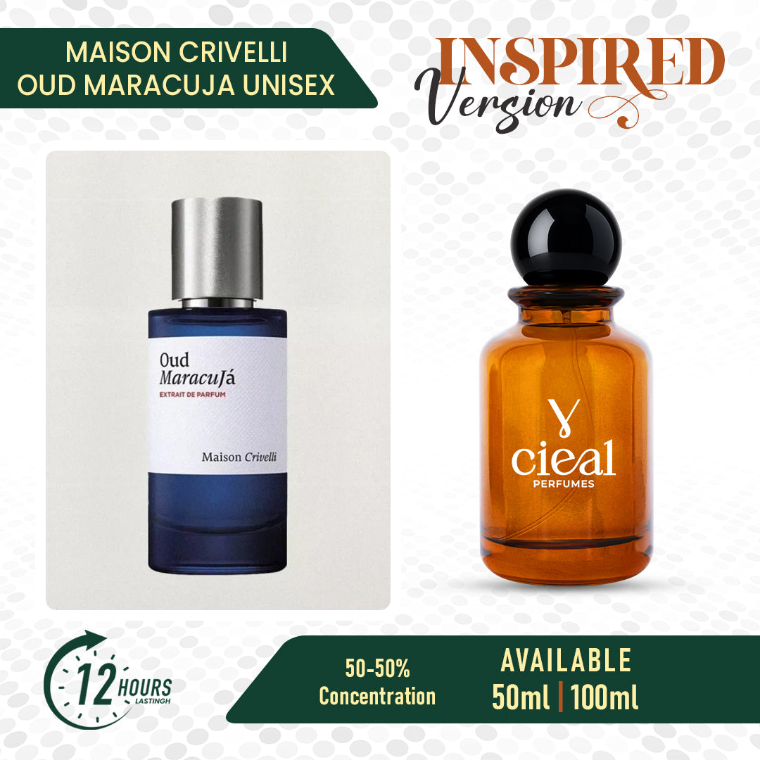 INSPIRED VERSION OF MAISON CRIVELLI – OUD MARACUJA (UNISEX)